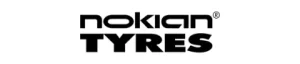 Nokian Tyres brand logo seen in auto repair centers with a focus on performance and weather adaptability