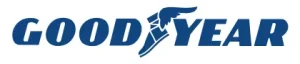 Logotipo de Goodyear, una de las marcas más icónicas de llantas, vinculada a la reparación de vehículos con calidad y prestigio internacional.
